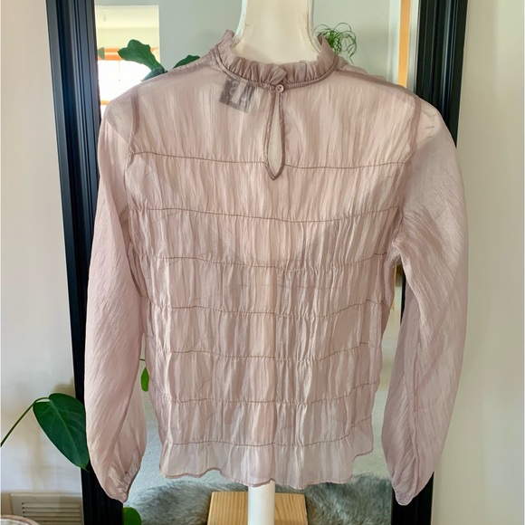 JUST FEMALE Sheer Blouse - Picture 4 of 4